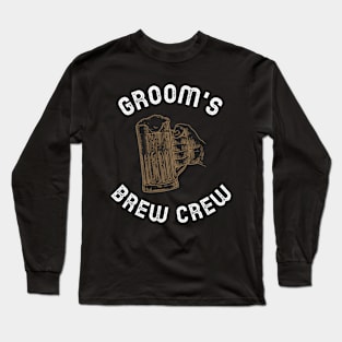 Groom's Brew Crew Long Sleeve T-Shirt